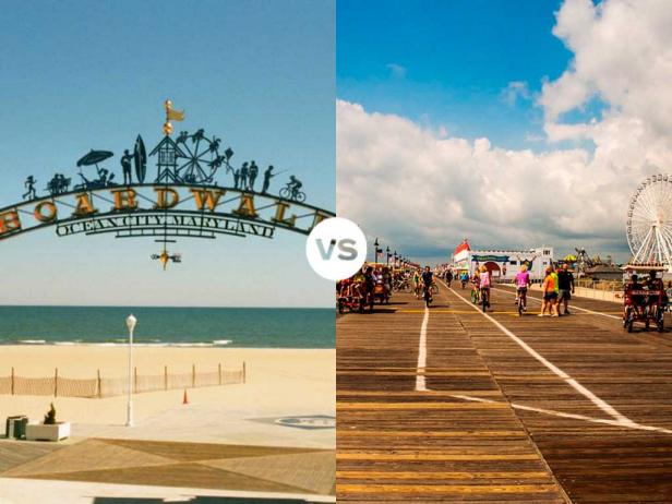 Vacation Faceoff: Ocean City, Md Vs. Ocean City, Nj | United States  Vacation Destinations And Guides : Travelchannel.Com | Travel Channel