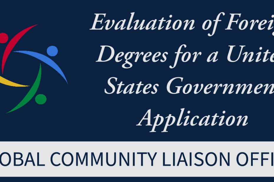 Evaluation Of Foreign Degrees - United States Department Of State