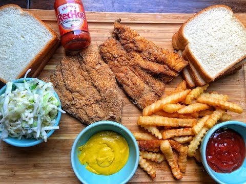 How To Make : Southern Fried Fish W/ Homemade Fish Fry!!!! - Youtube