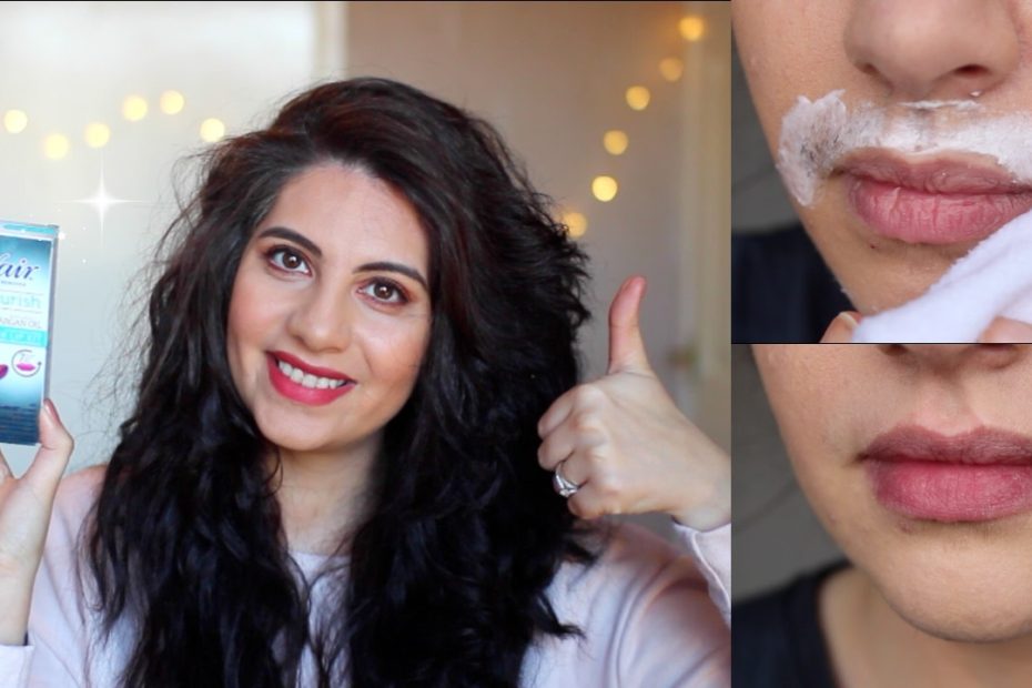 Nair Upper Lip Kit Demo & Review | Before & After | Natasha Summar - Youtube