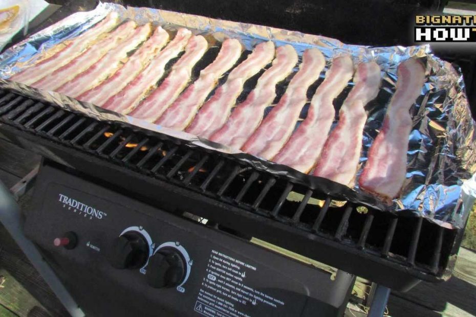 How To Cook Bacon On A Grill - Youtube