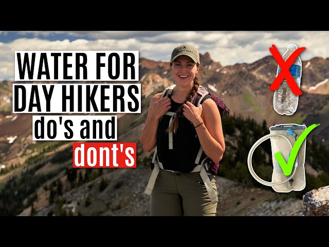 All About Water For Day Hiking - What I Pack, Why, And More *Super  Important* (Hiking Essentials) - Youtube
